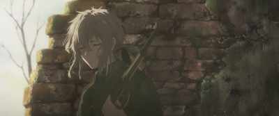 I don't understand your question. - Violet Evergarden: The Movie