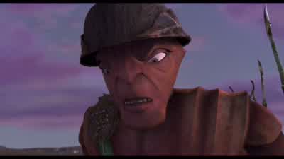 Let go Don't you understand It's for the good of the colonyWha What are you saying We are the colonySoldiers ExclaimingCutter what are you doingSomething I should've done a long time agoThis is for the good of the colony sirYou useless ungrateful maggotI - Antz