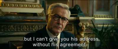I don't want to bother him,
only write to him. - An Impossible Love
