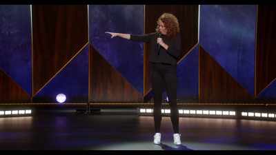 "I don't want to get too emotional
about this, - Michelle Wolf: Joke Show