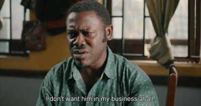 I don't want him in my business at all. - Swallow