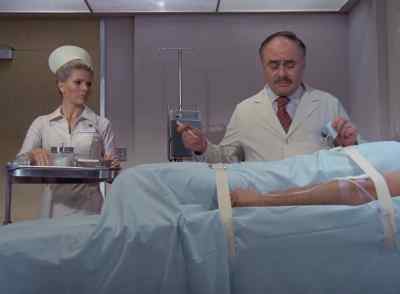 I don't want you in here
when he comes to. - The Six Million Dollar Man