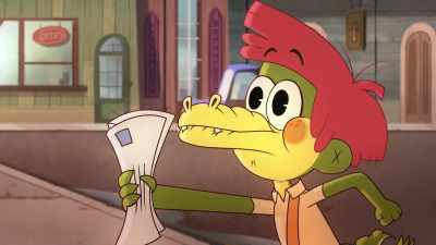 -I don't want it!
-Oh! Oh… - Arlo the Alligator Boy