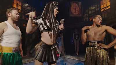 I don't want to see any
blows below the belt, - Kinky Boots: The Musical