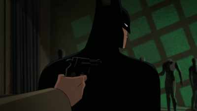 I don't want to shoot you,
but I absolutely will. - Batman: Caped Crusader