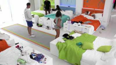 I don't want you sleeping
in it, all dirty and sweaty - Love Island
