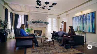 I don't want it to
be the centerpiece, - We Wish You a Married Christmas