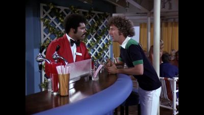 I don't want to wake her up yet;
She's still asleep. - The Love Boat