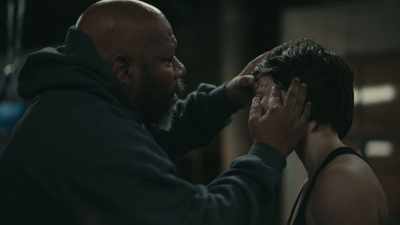 I don't want you
bleeding all over my mat. - Uppercut