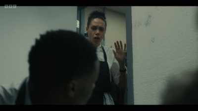 I don't what question you're
asking me. I don't understand. Just
keep squeezing my fingers, yeah. - Boiling Point