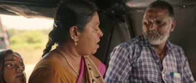 I doubt if he is even her father.
He pretended like he got a call. - Chithha