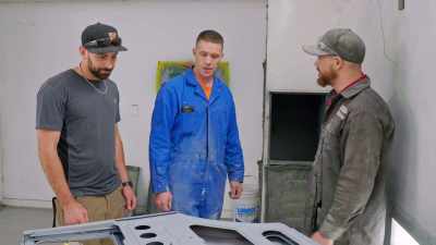I doubt these were stripped right down
to bare metal, 100%. - Rust Valley Restorers