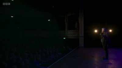 I was down by 8:58,
two minutes early, - Stewart Lee: Tornado
