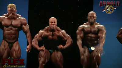 I downsized for that show,
he upsized, and I beat him. - Breaking Olympia: The Phil Heath Story