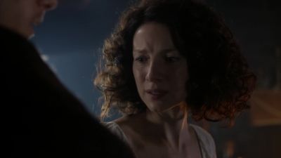 I was downstairs, and I came back. - Outlander