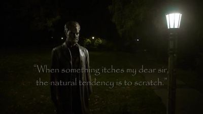[dramatic music] - Grimm