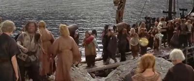 I drink to your safe return in English ale - The Vikings