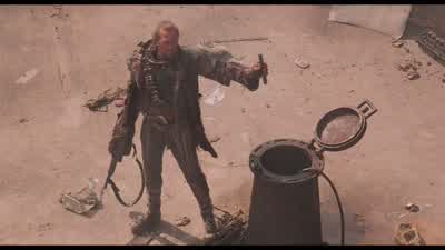 I drop it, you burn. - Waterworld