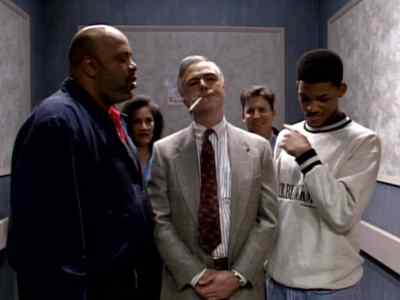 Excuse me, sir, would you mind
putting out that cigarette? - The Fresh Prince of Bel-Air