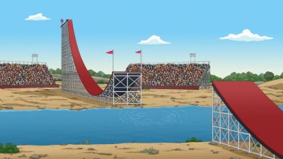 ♪ End of cutaway ♪ - Family Guy
