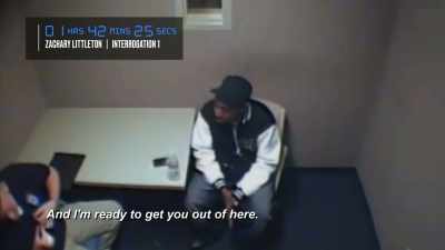I ended the first
interview with littleton - Interrogation Raw