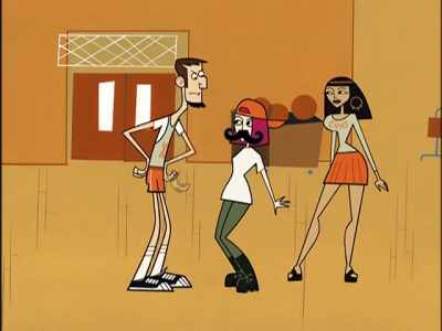 -I ended up on stage...
-(CROWD LAUGHING) - Clone High