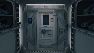 EVA airlock opening. - The Ark