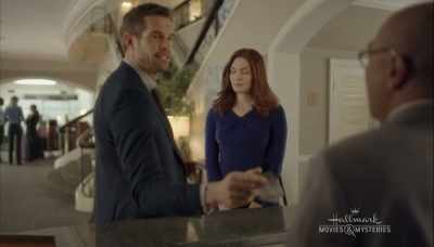 I was explaining company
policy to the detective. - Ruby Herring Mysteries: Silent Witness