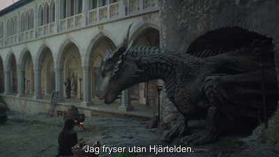 I feel cold without the Heartfire. - Dragonheart: Battle for the Heartfire