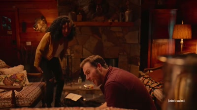 I feel cursed. - Adult Swim Yule Log