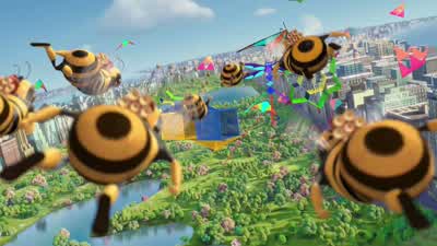 I feel so fast and free! - Bee Movie