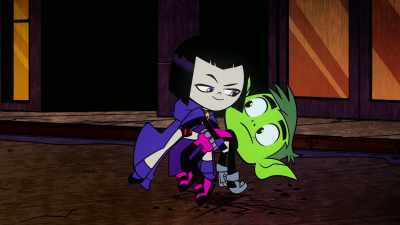 I feel great! And you've
never looked so handsome. - Teen Titans Go! Vs  Teen Titans