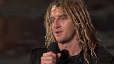 - I feel great,
but I'm just happy - America's Got Talent: Extreme