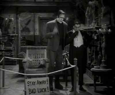 I feel just like a
caged panther. - The Munsters