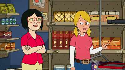 - I feel like he's always watching me.
- Don't flatter yourself. - Corner Gas Animated