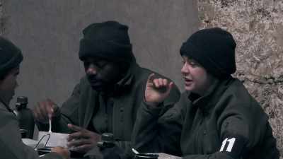 I feel like it's just The Hunger
Games on repeat constantly, - Celebrity SAS: Who Dares Wins