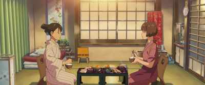 I feel like I've stolen
her most precious years. - Suzume
