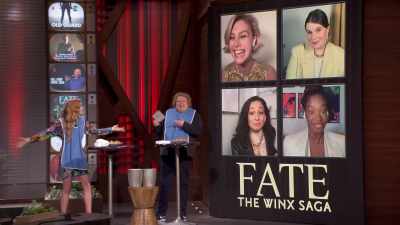 - I feel like that was cheating, but...
- What gave it away? - Fate: The Winx Saga - The Afterparty