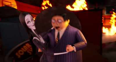 I feel liquid magma
lapping at my body. - The Addams Family 2