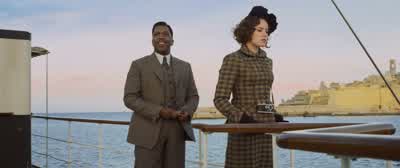 I feel so free out here on the water. - Murder on the Orient Express