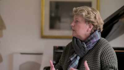 -- I feel the calm
in religious buildings, - Extraordinary Escapes with Sandi Toksvig