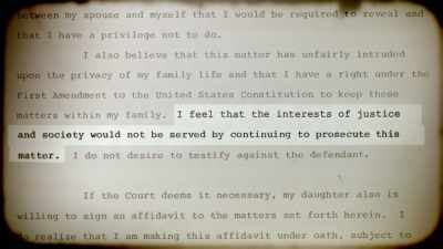 I feel that the interests - Abducted in Plain Sight