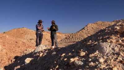 I feel there's just too many
risks involved in explosives. - Outback Opal Hunters