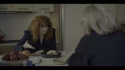 I fell down the stairs and broke my neck. - Russian Doll
