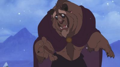I fell and I landed on my On On the ice - Beauty and the Beast: The Enchanted Christmas