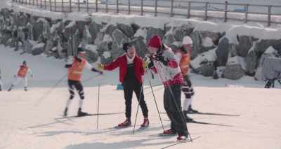 I fell on an Olympic
cross-country course. - Olympic Dreams