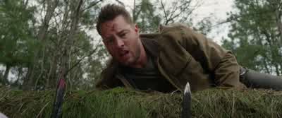 - I fell. - The Hunt