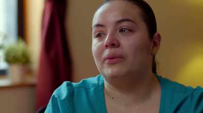 I felt so bad for her
because she-- - In the Same Breath
