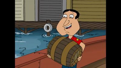 I felt guilty once but she woke up halfway through - Family Guy