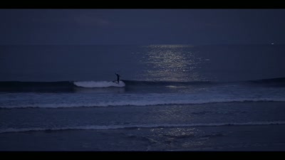 I felt like I was surfing
towards the moon. - Chasing Waves
